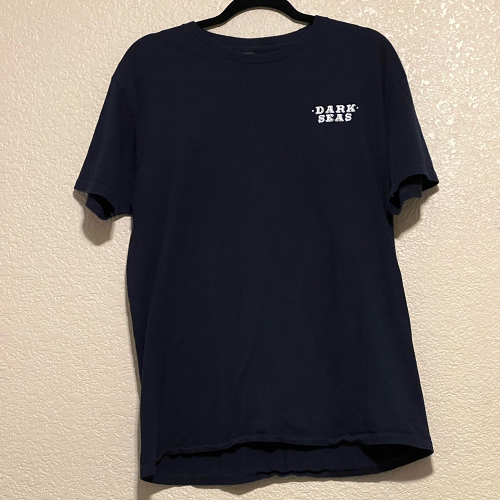 Dark Seas Division Mens Navy Blue T shirt